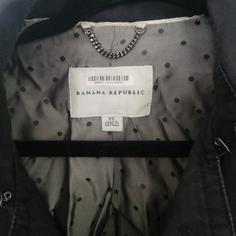 Banana Republic, Navy Blue Jacket, size XS